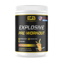 Load image into Gallery viewer, Explosive Pre-Workout Powder, Exotic Bliss (Tropical Fruit Flavor)