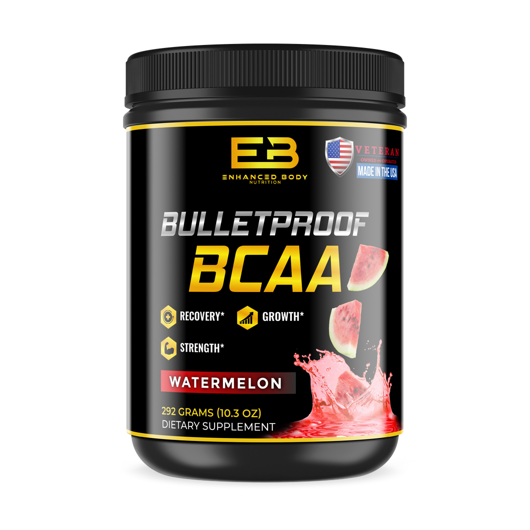 Enhanced Body Fit BCAAs & GLUTAMINE BLEND (Watermelon) (45 Servings)